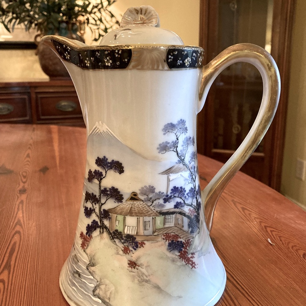 Vintage Chocolate Pot, circa mid 1900s